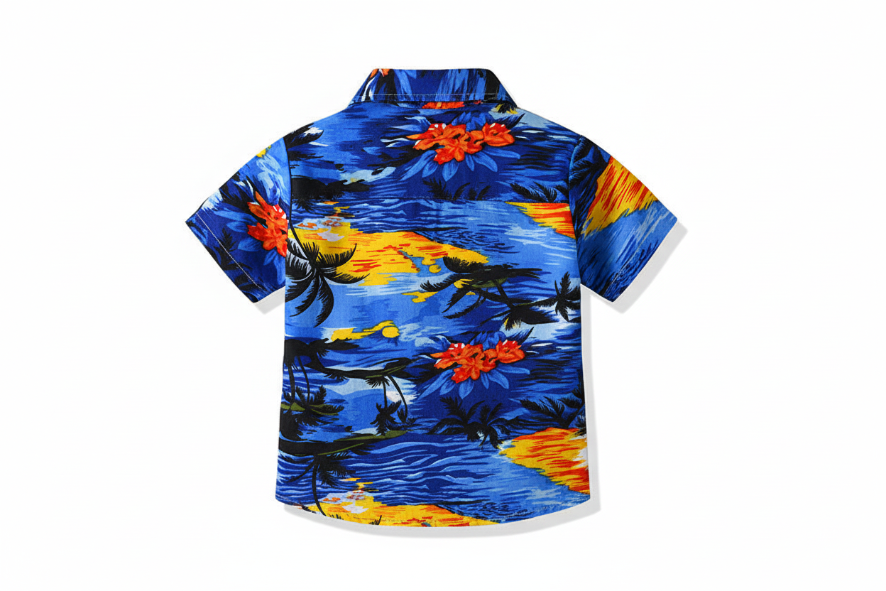 camisa de verano para niños