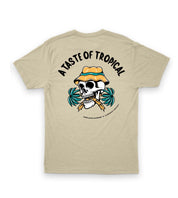 A TASTE OF TROPICAL T-SHIRT | SAND BEIGE